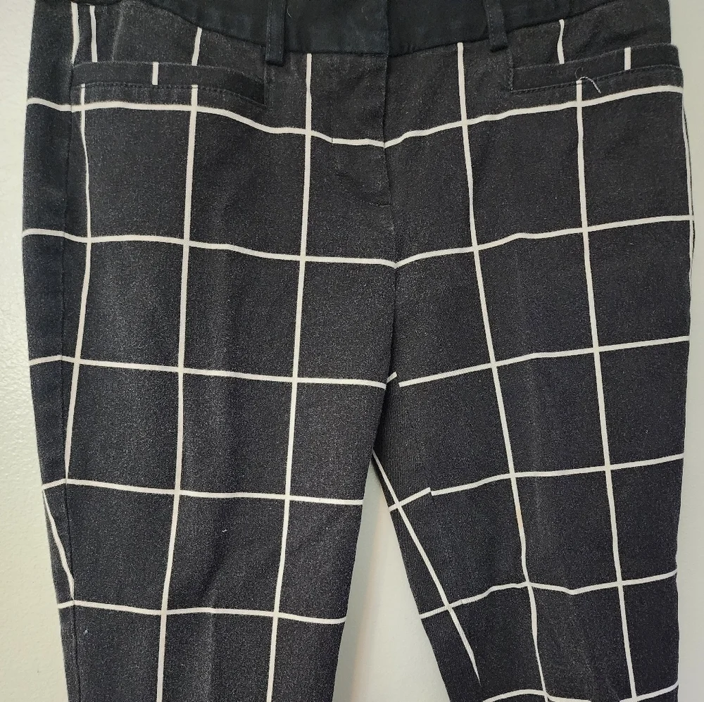 Candies Audrey Ankle Black And White Capris Size 5 - Picture 5 of 5